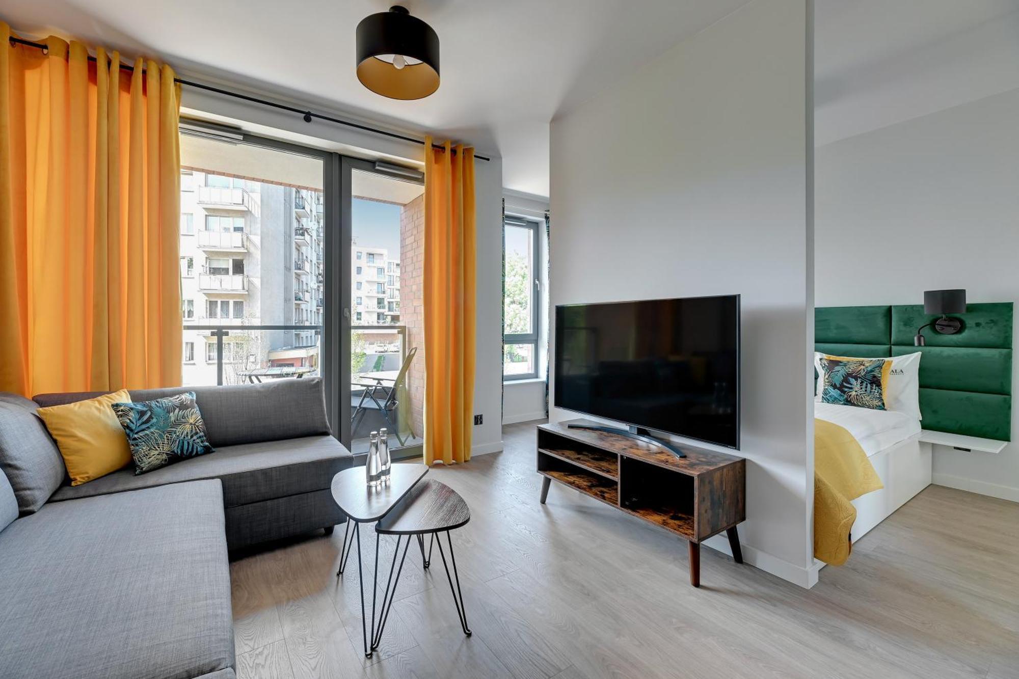 Scala City Center Premium Studios By Lion Apartments Гданьск Экстерьер фото